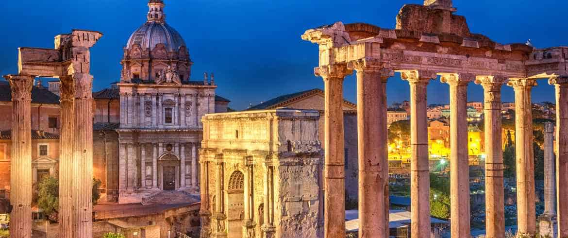 rome night, guided private tour