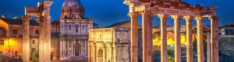 rome night, guided private tour