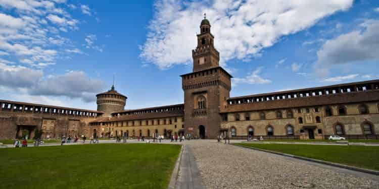 Il Castello Sforzesco di Milano