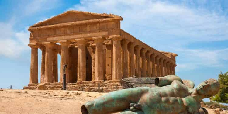 The Valley of the Temples in Agrigento