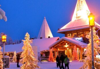 Rovaniemi Finlandia, tour del villaggio di Babbo Natale e Circolo Polare Artico